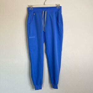 Figs Zamora jogger scrub pants blue women’s small EUC
